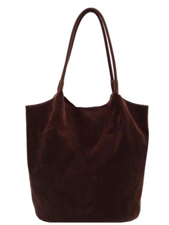 Park and Buzz Handbags - NWT Park and Buzz City Faux Suede Boho Bucket Bag
